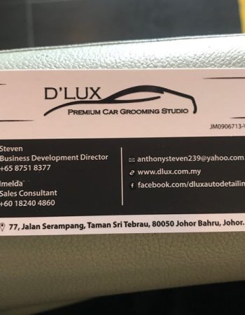 D’LUX – Premium Car Grooming Studio