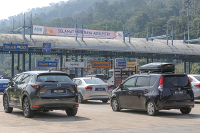 malaysian-highway-authority:-smooth-traffic-flow-on-several-major-highways-as-of-8pm 