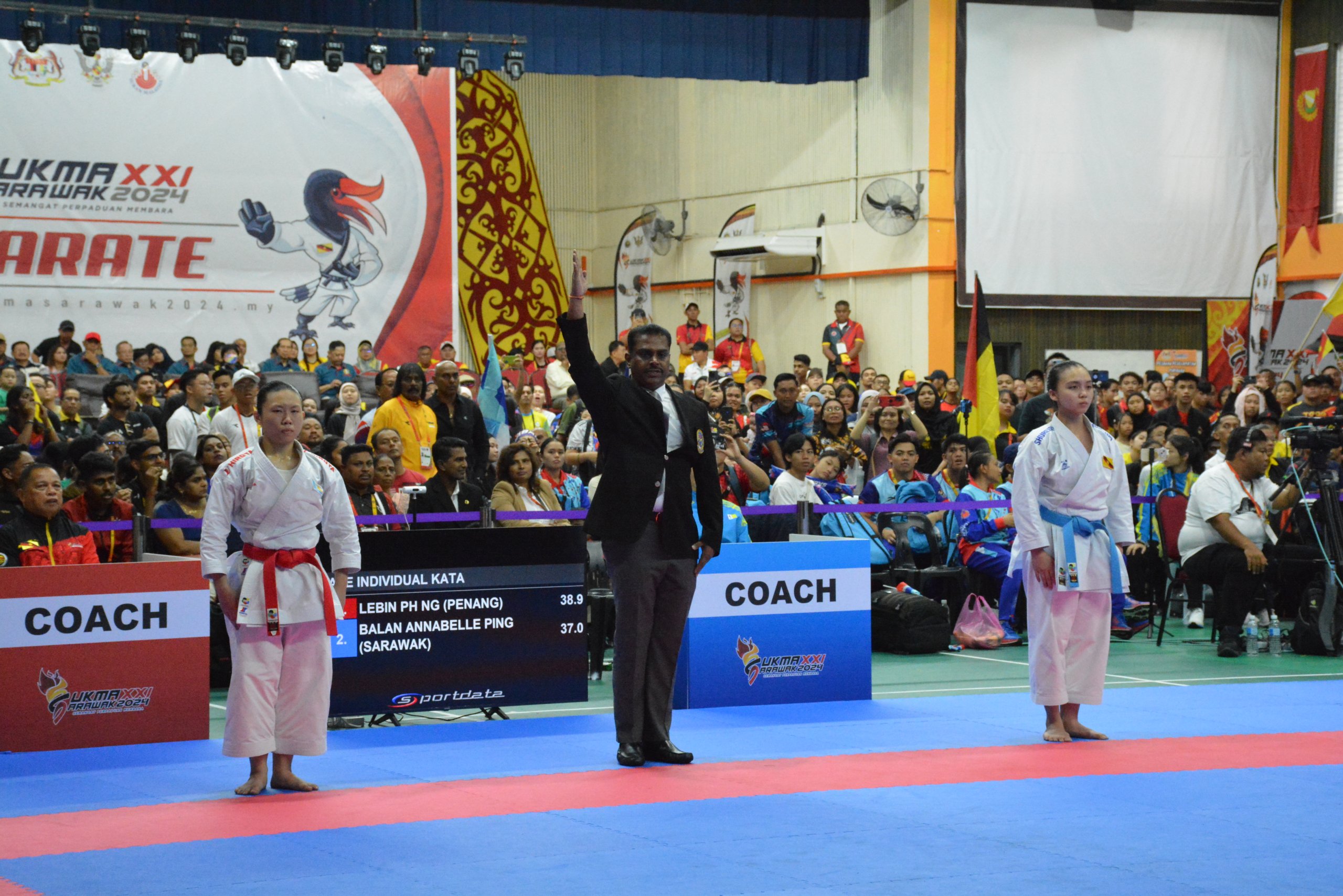 sukma-xxi:-no-medals-for-s’wak-in-karate’s-kata-individual’s-category